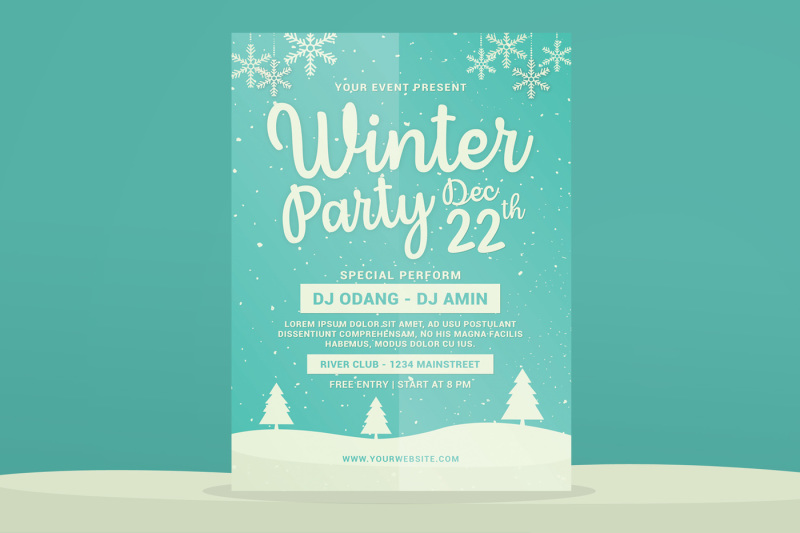 winter-party-flyer
