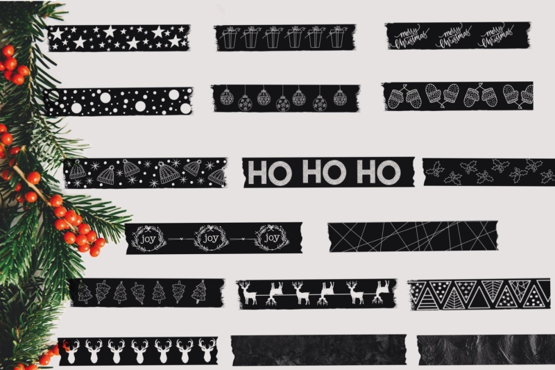 christmas-washi-tape-stamp-pack