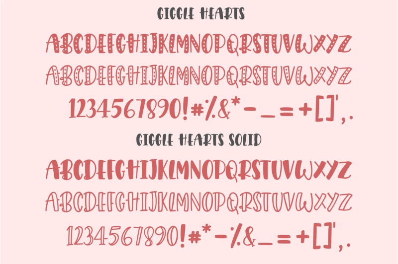 giggle-hearts-valentines-day-font