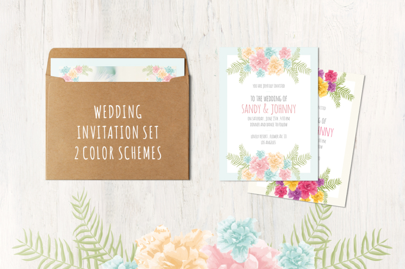 floral-wedding-set-13-cards