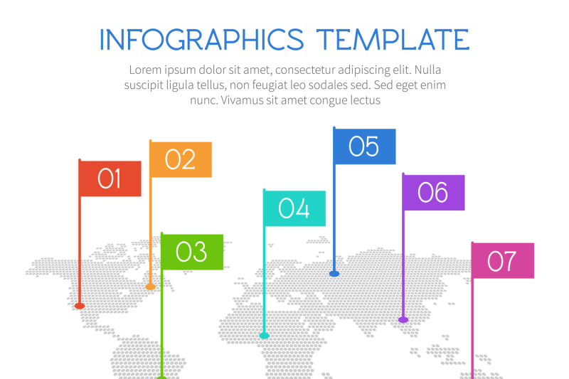 world-map-of-round-dots-with-charts-and-diagrams-vector-infographics