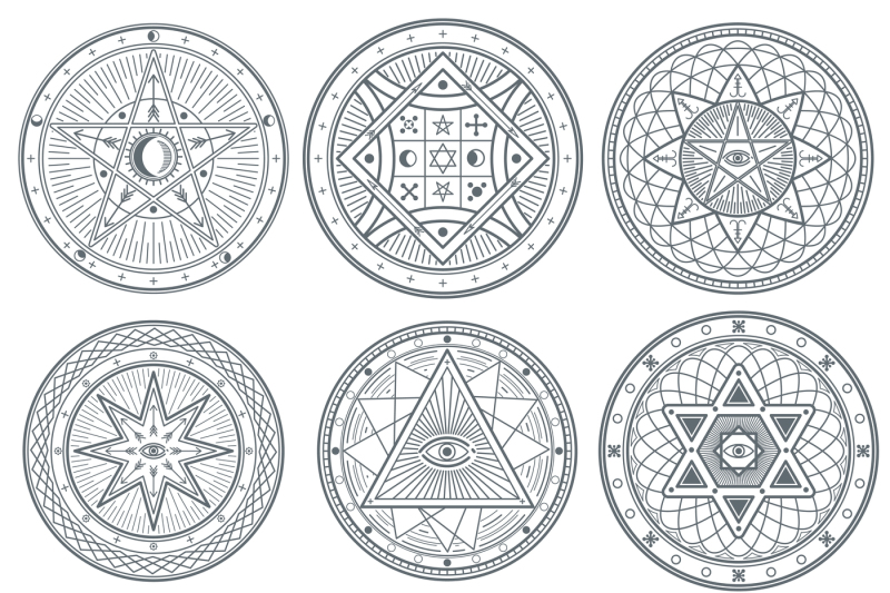 occult-mystic-spiritual-esoteric-vector-symbols