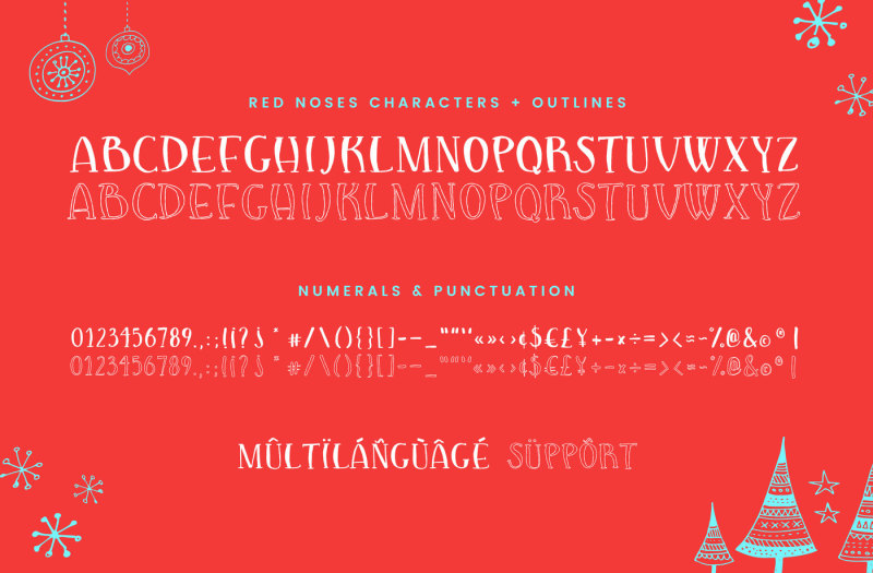 red-noses-a-serif-font-outlines
