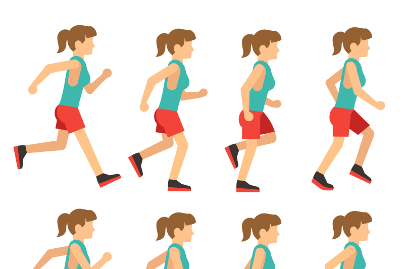 running-woman-female-runner-animation-frame-loop-sequence