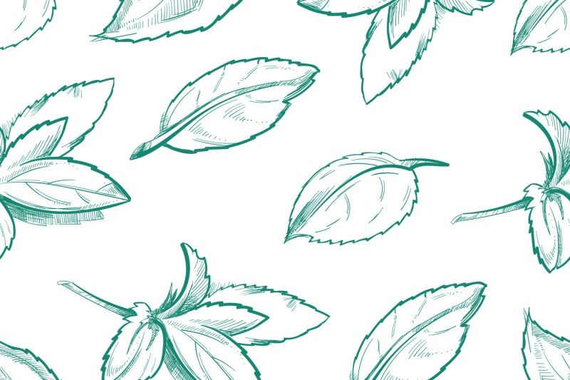 eco-peppermint-tea-fresh-mint-leaves-menthol-seamless-vector-backgro