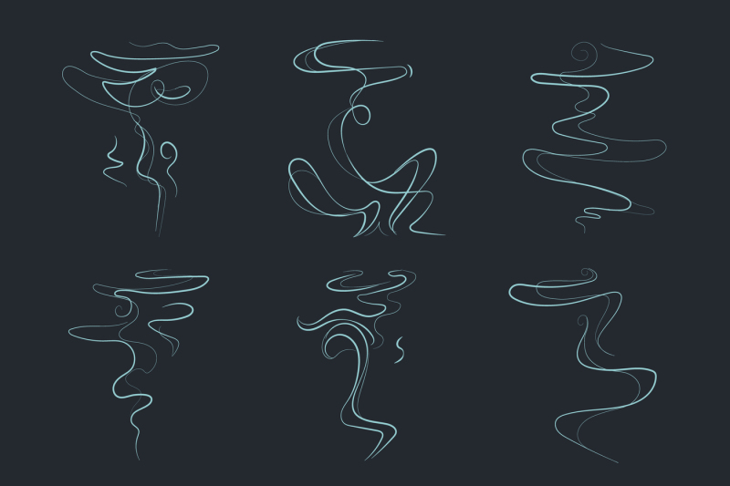 aroma-vapor-trail-steam-smell-odor-vector-icons