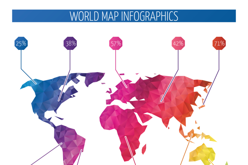 origami-world-map-polygonal-earth-vector-infographics