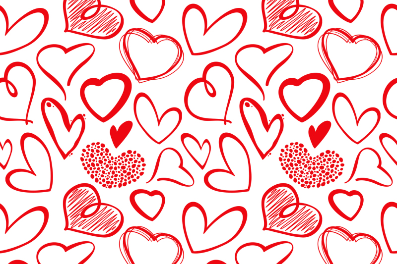 love-heart-seamless-vector-pattern