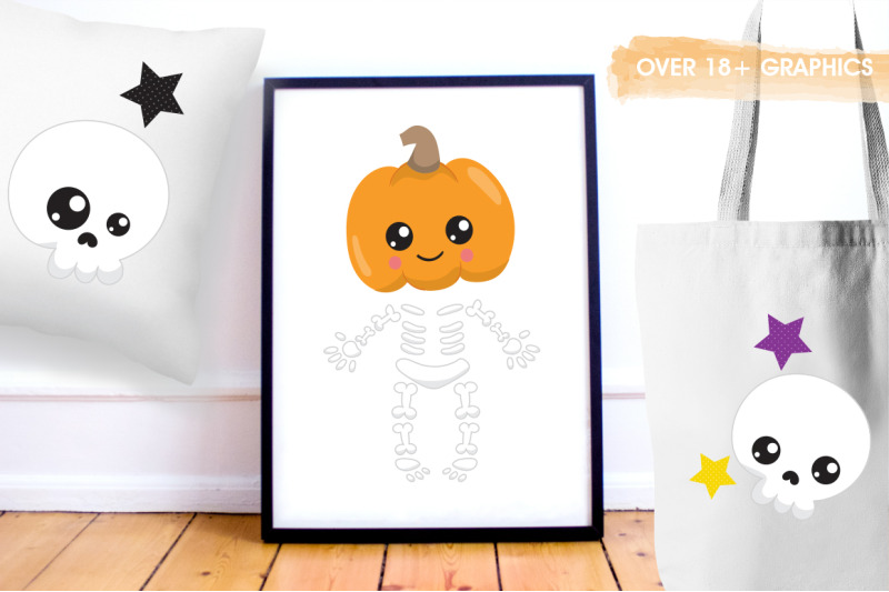 halloween-skulls-graphics-and-illustrations