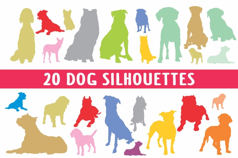 dogs-silhouettes-collection