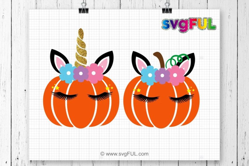 Download Pumpkin Svg, Pumpkin With Flowers, Pumpkin Head Svg, Silhouette Cut By svgFUL | TheHungryJPEG.com