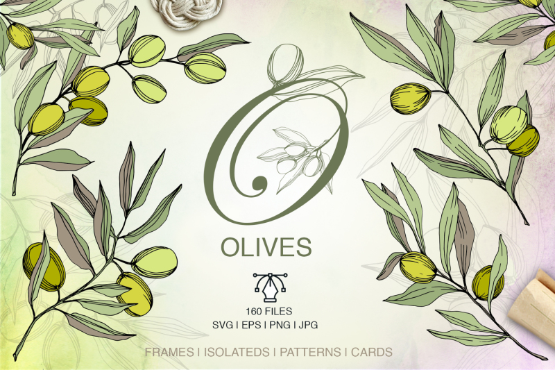 olives-vector-eps-watercolor-set-nbsp