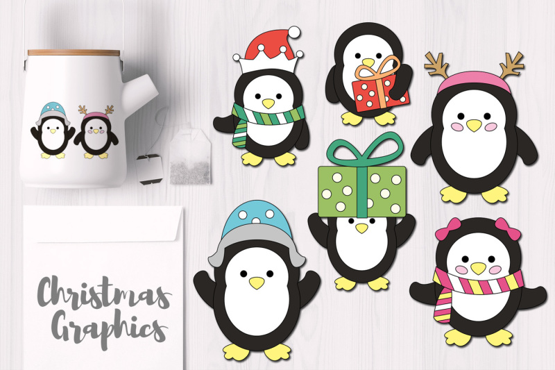 cute-christmas-penguins