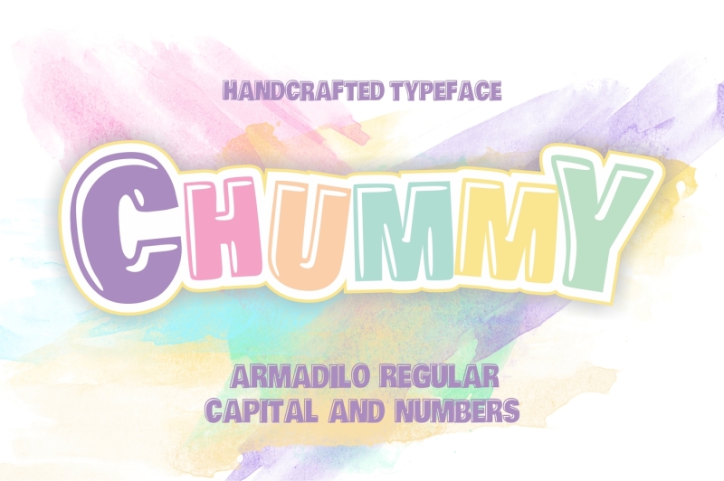 chummy-covered-armadilo-typeface