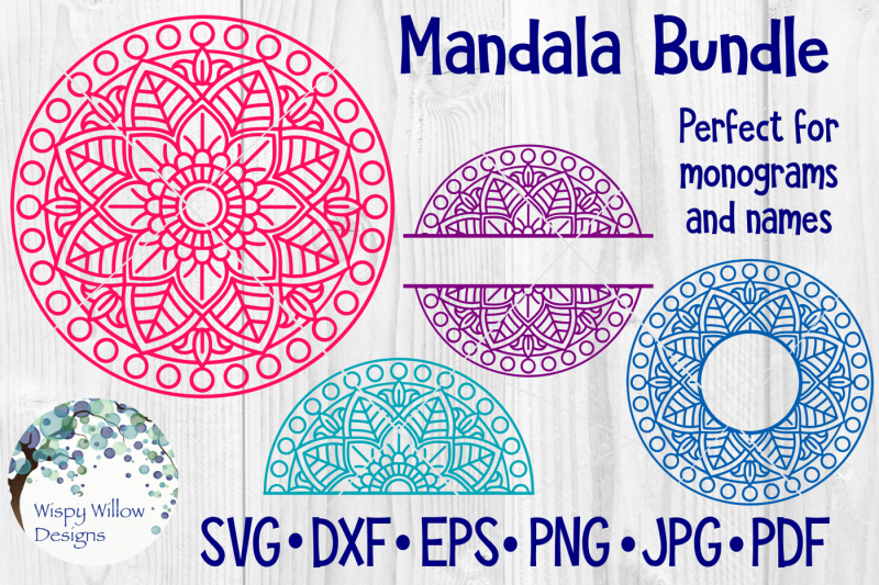 Download Mandala SVG Bundle By Wispy Willow Designs | TheHungryJPEG.com