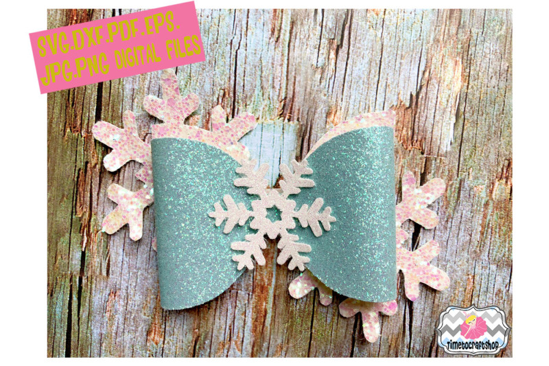 snowflake-hair-bow-template