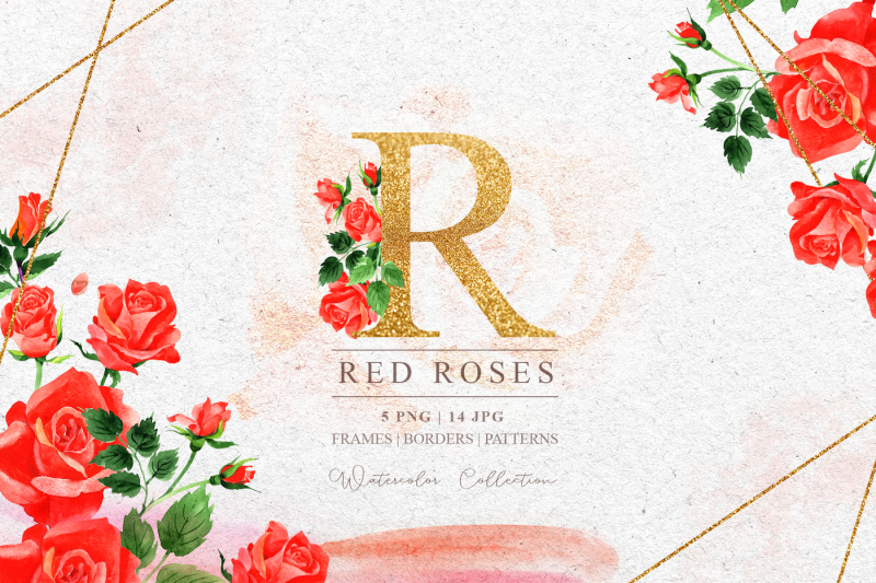 r-rose-png-watercolor-set