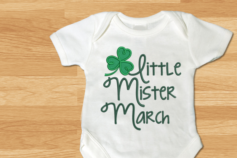 little-mister-march-clover-applique-embroidery