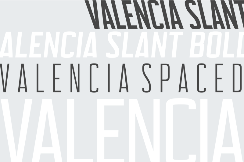 valencia-font-sans-serif-10-styles