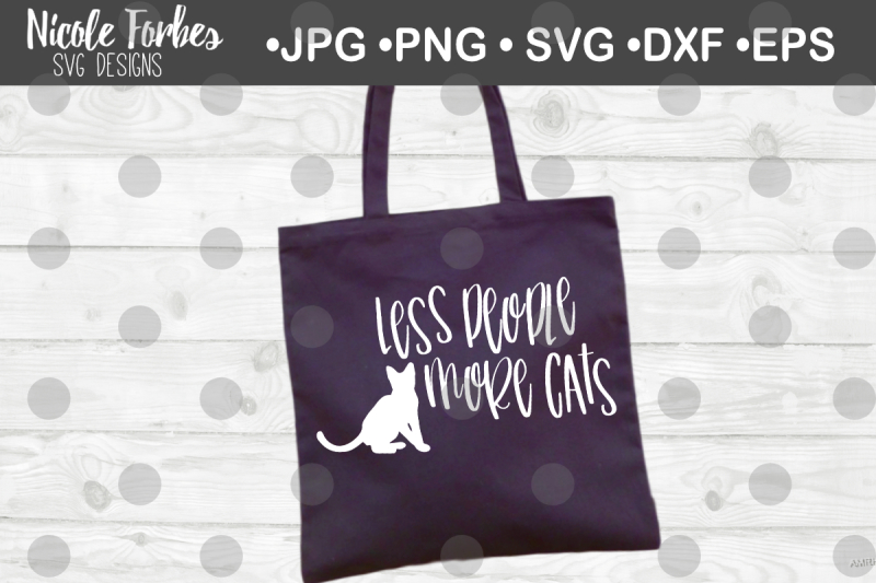 less-people-more-cats-svg-cut-file