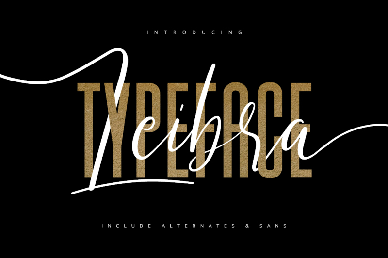 leibra-typeface