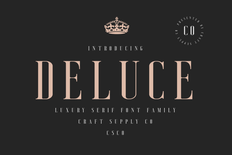 deluce-luxury-serif-font