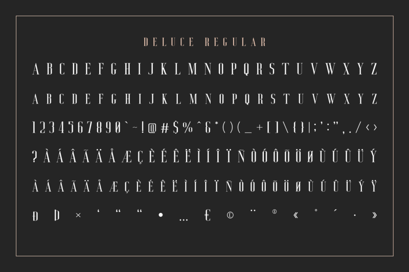 deluce-luxury-serif-font