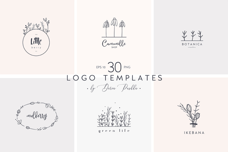 feminine-logo-templates