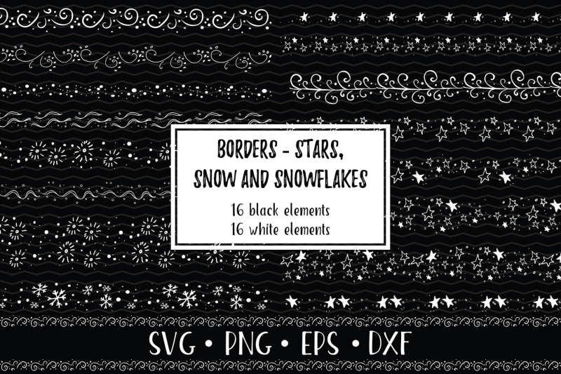 winter-doodle-borders