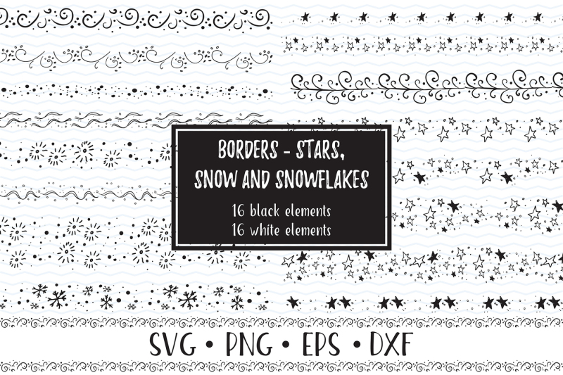 winter-doodle-borders