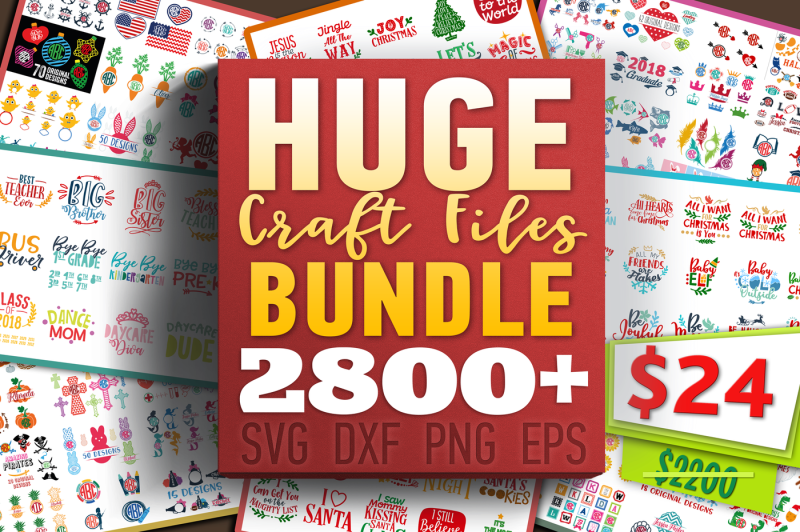 Huge Craft Files Bundle In Svg Dxf Png Eps Formats By Premiumsvg Thehungryjpeg Com