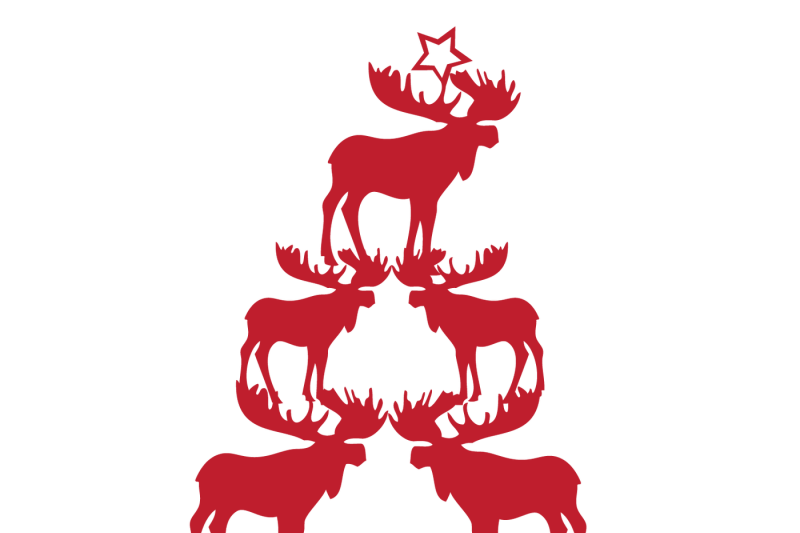 moose-christmas-tree-happy-hoildays