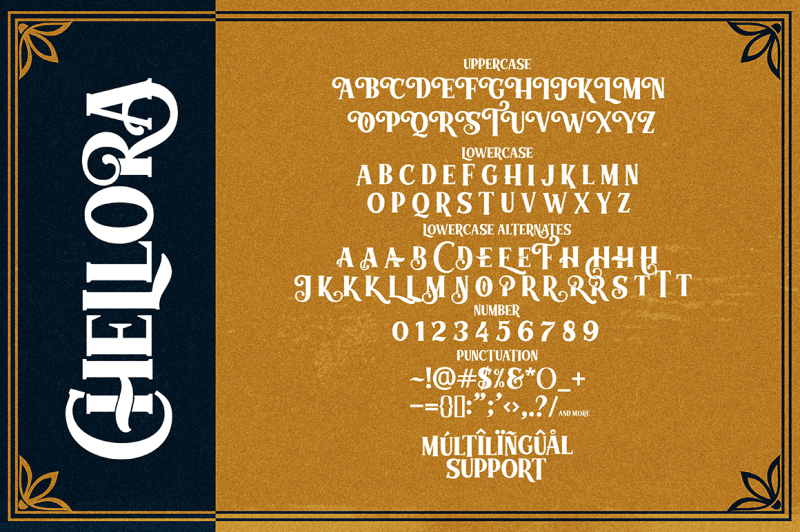 chellora-typeface