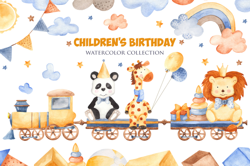 childrens-birthday-watercolor-clipart