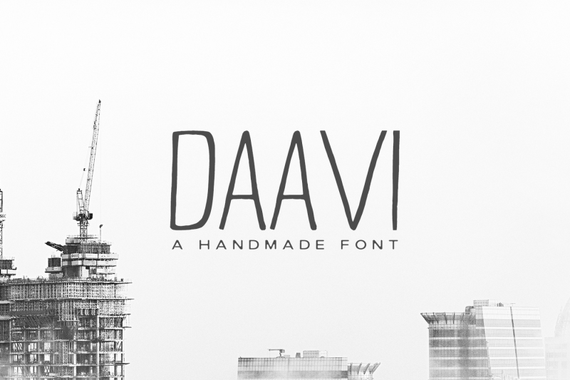 daavi-handmade-sans-serif-font