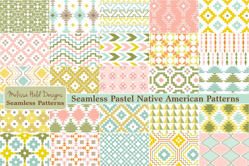 pastel-native-american-patterns