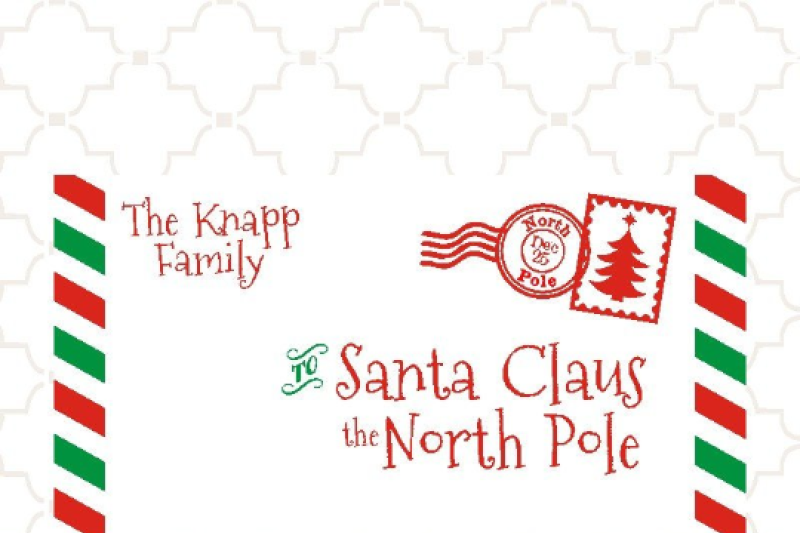 Santa Letter By Buzzcutz Designs Thehungryjpeg Com