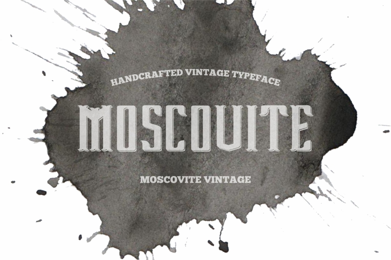 moscovite-vintage-font