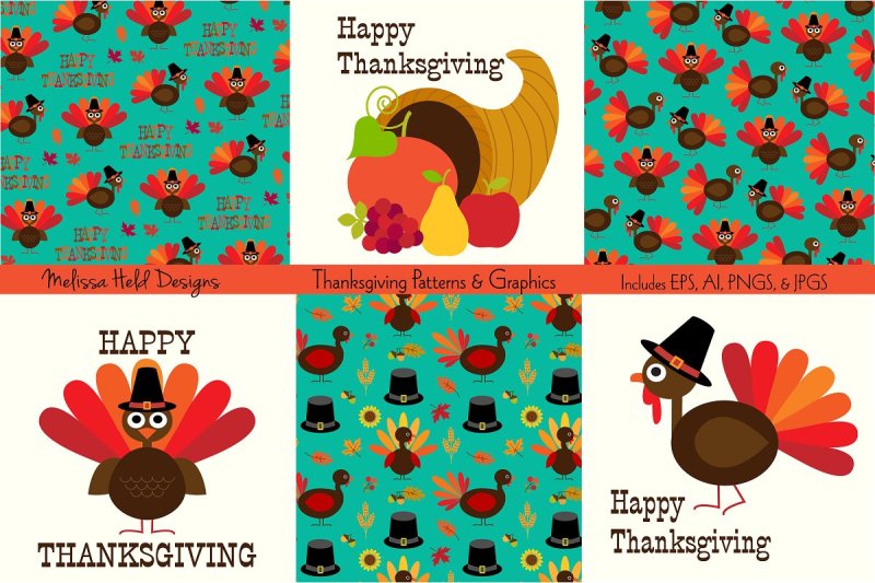 thanksgiving-patterns-and-graphics