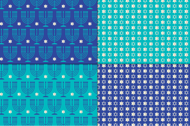 seamless-silver-blue-hanukkah-patterns