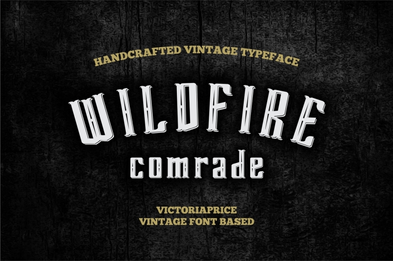 wildfire-covered-victoriaprice-vintage-font
