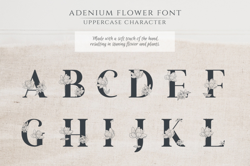 Adenium Font Gold Rose Gold Foil By Sameeh Store Thehungryjpeg Com