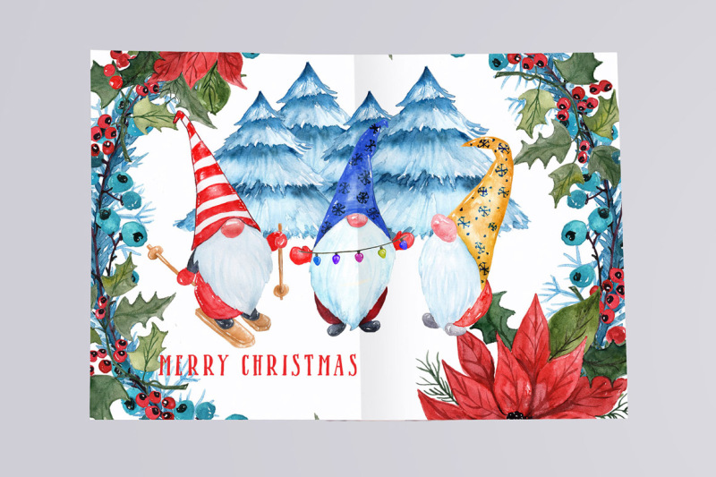 watercolor-scandinavian-gnome-christmas-clipart