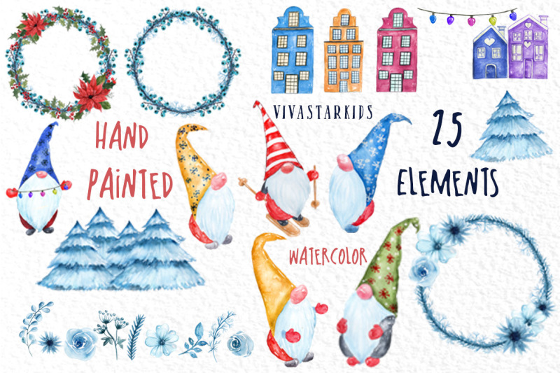 watercolor-scandinavian-gnome-christmas-clipart