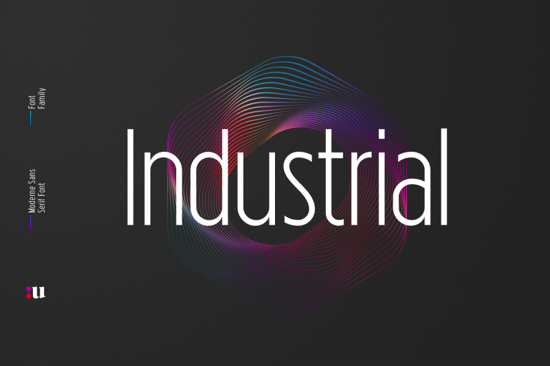 industrial-sans-typeface