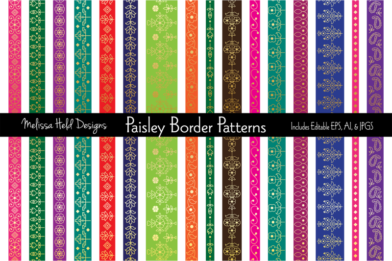 gold-paisley-border-patterns