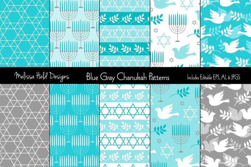 blue-gray-hanukkah-patterns