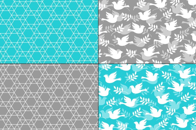 blue-gray-hanukkah-patterns