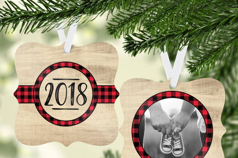 plaid-and-wood-ornament-template