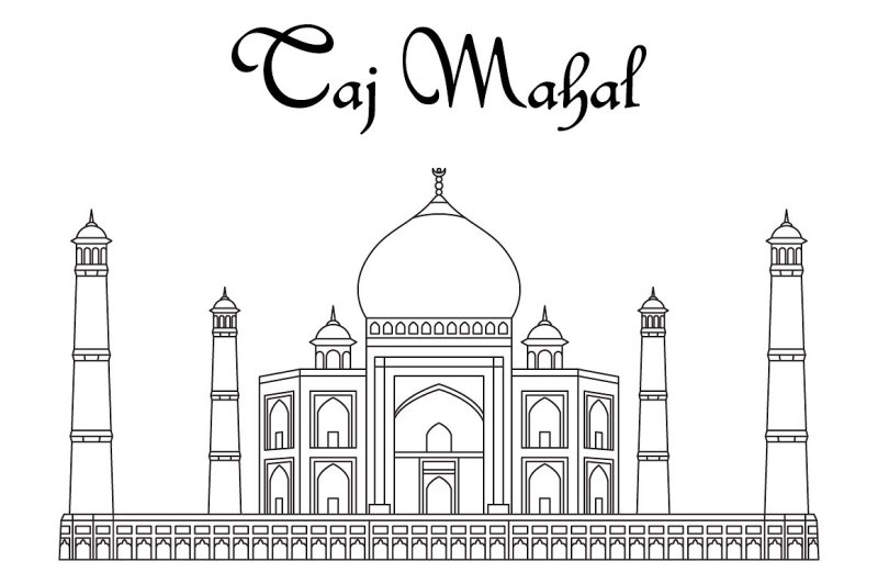 coloring-pages-with-indian-temples